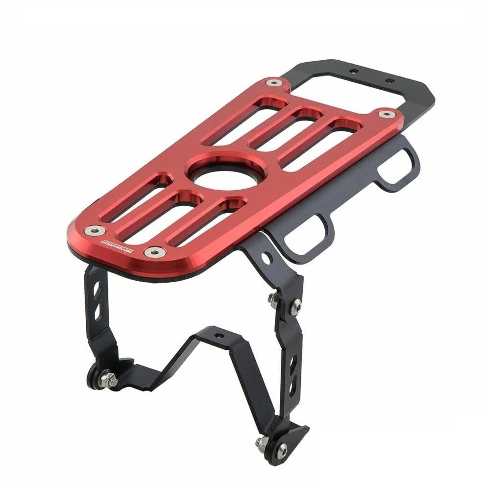 新品 レボリューション ホンダ ダックス125 センターキャリア/REVOLUTION Tank guard 2D CNC ST-125DAX / JB04 (Red)