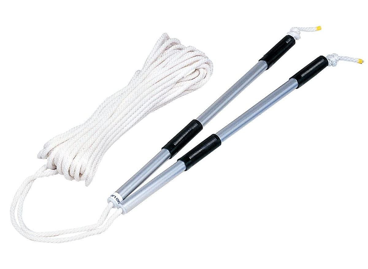 新品 TOEI LIGHT(トーエイライト) ナワトビ30SR B3019 団体用なわとび 長さ30m まわしやすいアルミグリップ 収納ケース付