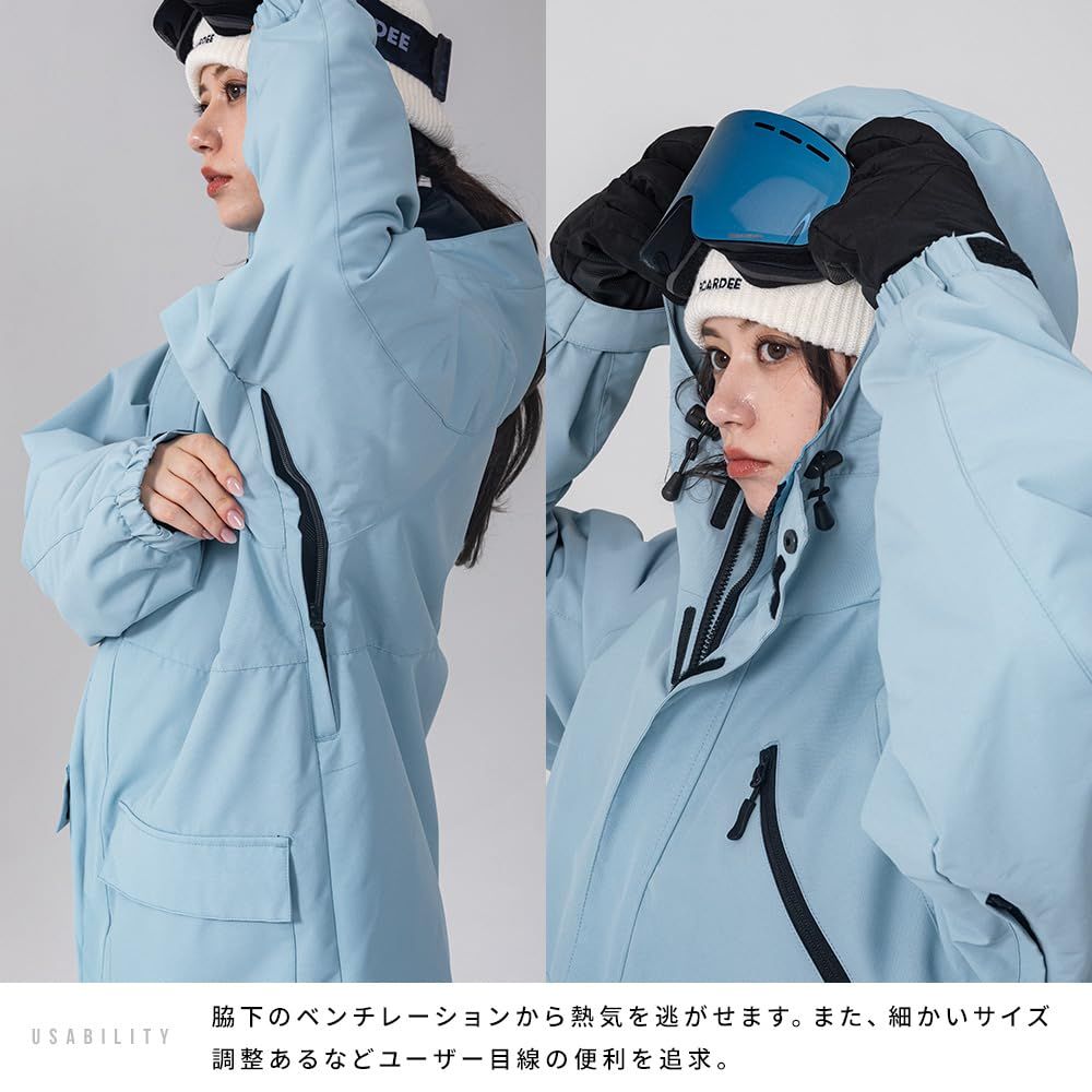 新品 [BOARDEE] スノボウェア レディース 上下セット