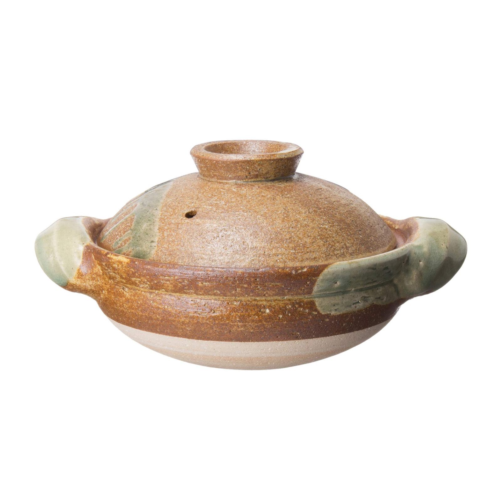 新品 長谷製陶 長谷園 土鍋 伊賀 約21cm 約800ml 直火可 電子レンジ オーブン対応 伊賀釉 ブラウン 伊賀焼 日本製 ANIー21