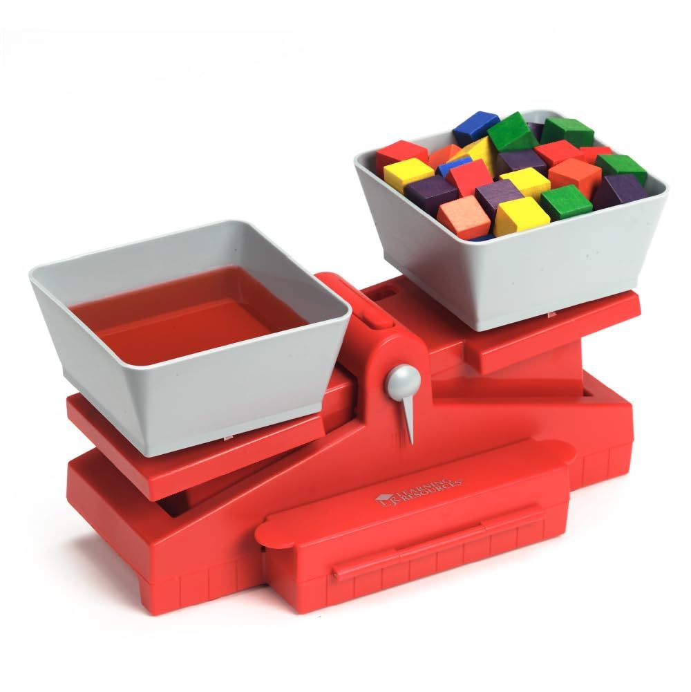 新品 ラーニング リソーシズ(Learning Resources) 教材 天秤 はかり 分銅 (おもり) 付き LER2420 正規品