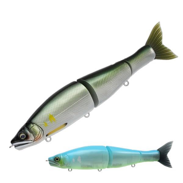 新品 【全5色】ガンクラフト ジョインテッドクローシフト 263 GANCRAFT JOINTED CRAW SHIFT 37ピースブルー フローティング