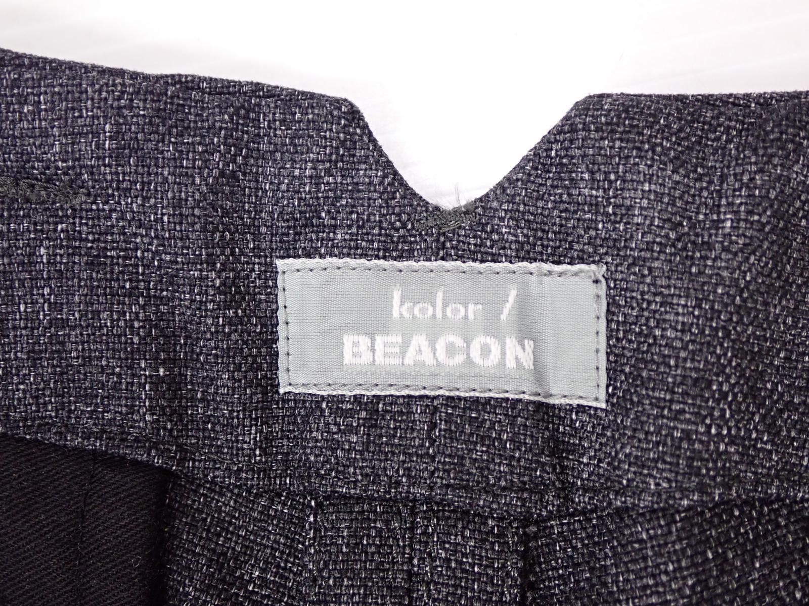 ☆7331☆kolor BEACON カラービーコン 17AW 日本製 Ny/Pe オックス 