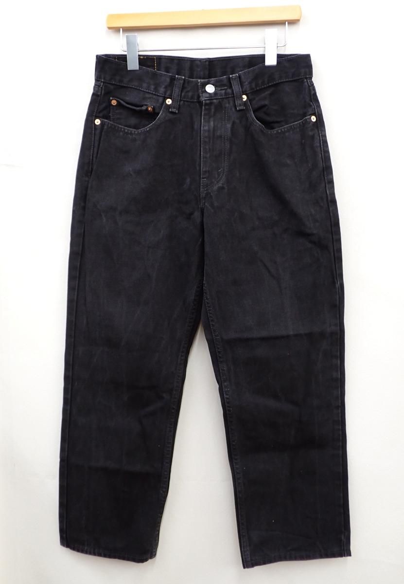 ★7275☆Levi's リーバイス 550 リラックス ブラック ジーンズ 00550-0260　31×30