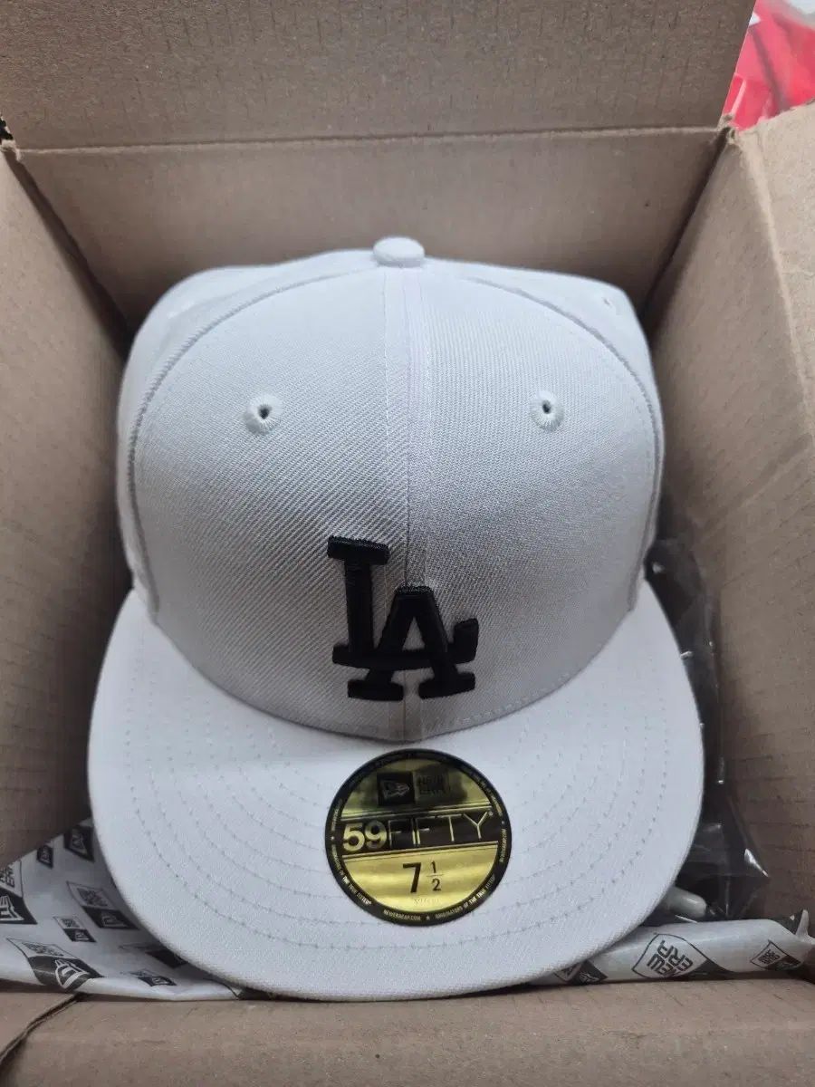 NEW ERA ドジャーズ 59FIFTY 白 7 1/2