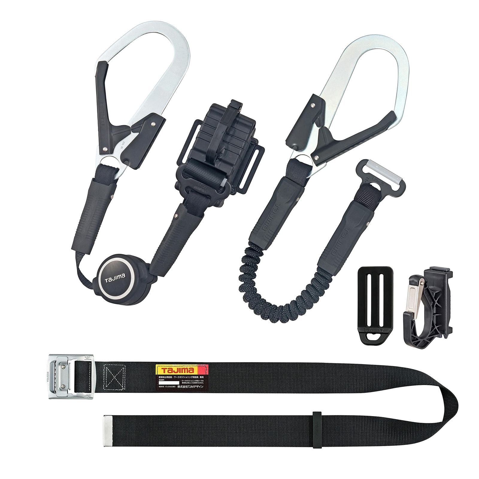 新品 TJMデザイン 胴ベルト用 ER150縦型L1ダブル スチールベルトMセット