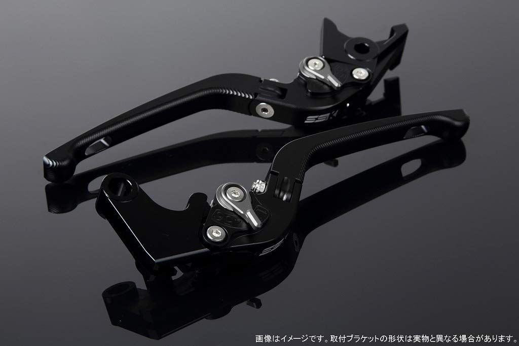 新品 SSK スピードラ アジャストレバーセット 3D可倒式 レバー本体カラー:マットブラック アジャスターカラー:マットチタン HONDA ADV150 KF38