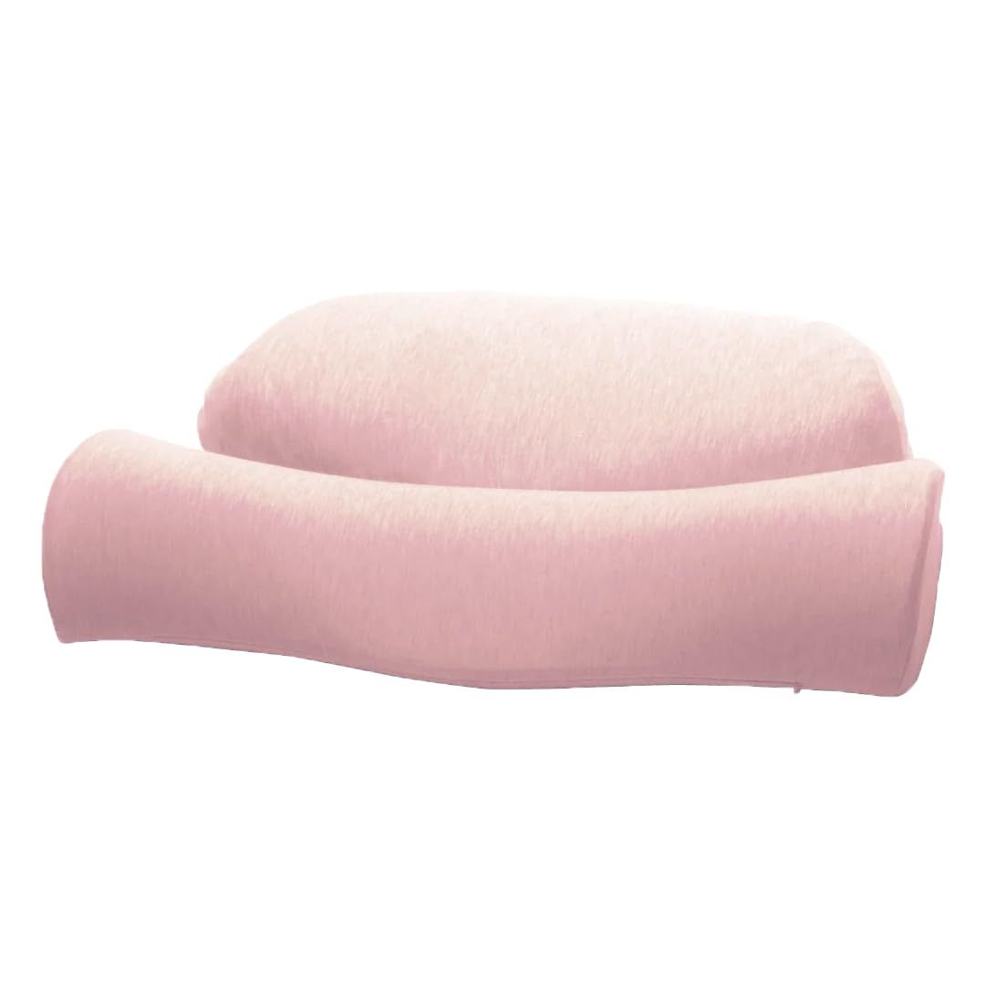 新品 [CALQS ダブル枕PLUS ライトピンク] 枕 ピロー まくら 首 肩 安眠 寝具 高反発 母の日 父の日 プレゼント ギフト 口コミ カルクス SurvaQ サバキュー