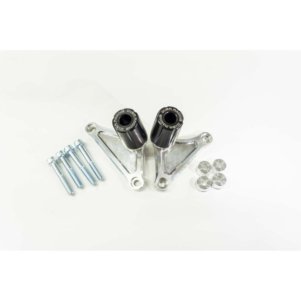 新品 オーヴァーレーシング(OVERRACING) エンジンスライダー シルバーKATANA 19-22 59-56-012