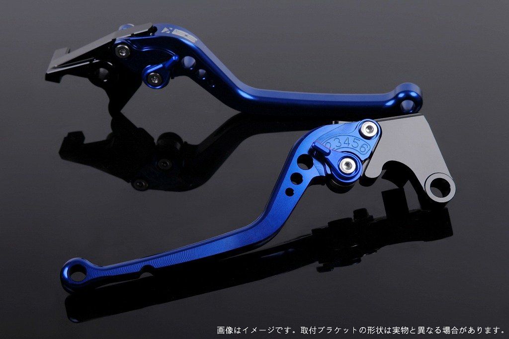 新品 SSK スピードラ アジャストレバーセット スタンダードロング レバー本体カラー:ブルー アジャスターカラー:ブルー HONDA ADV150 KF38