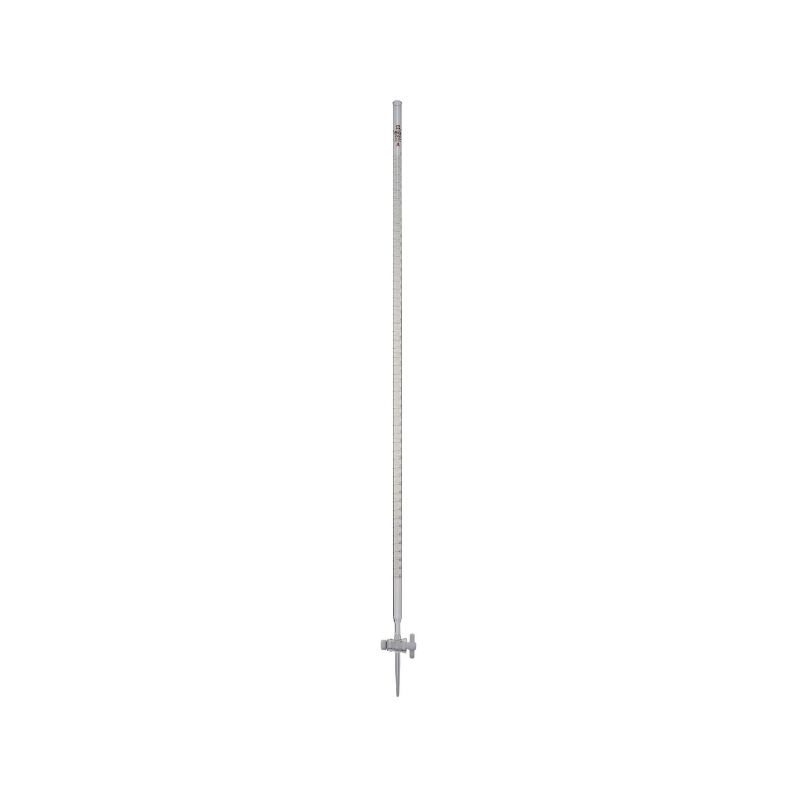 新品 柴田科学 ビュレット スーパーグレード PTFEコック付 透明 50mL (021310-50)