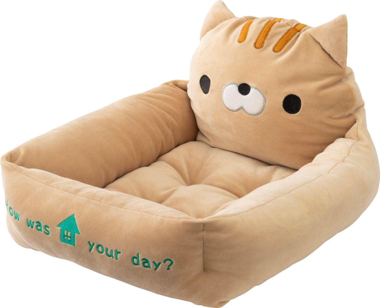 新品 スクエアベッドM おかえり園田くん ねこ ネコ 猫 戸田くん ペットベッド tassu タッス 168-6913A3