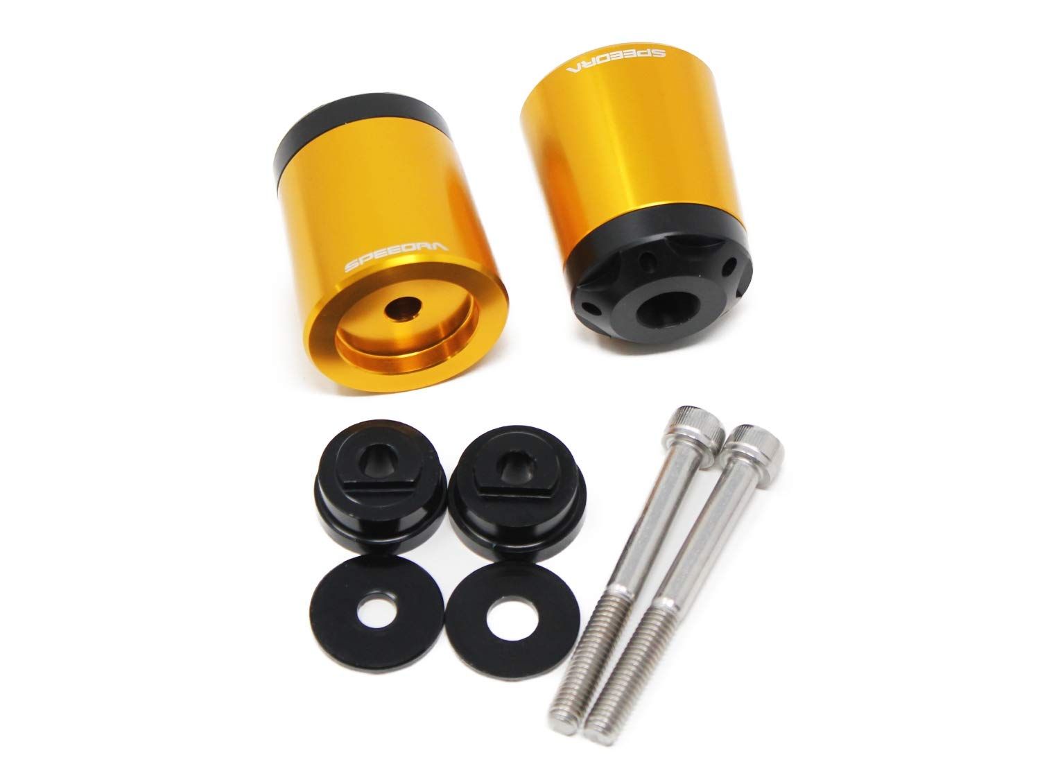 新品 SSK アルミハンドルバーエンド ゴールド (CBR250R/CB250F 14-16)(400X/CB400F/CBR400R 13-15)(CB400SF)(CBR600RR)(CB650F/CBR650F)(NC700X)(NC750S/X)(VF