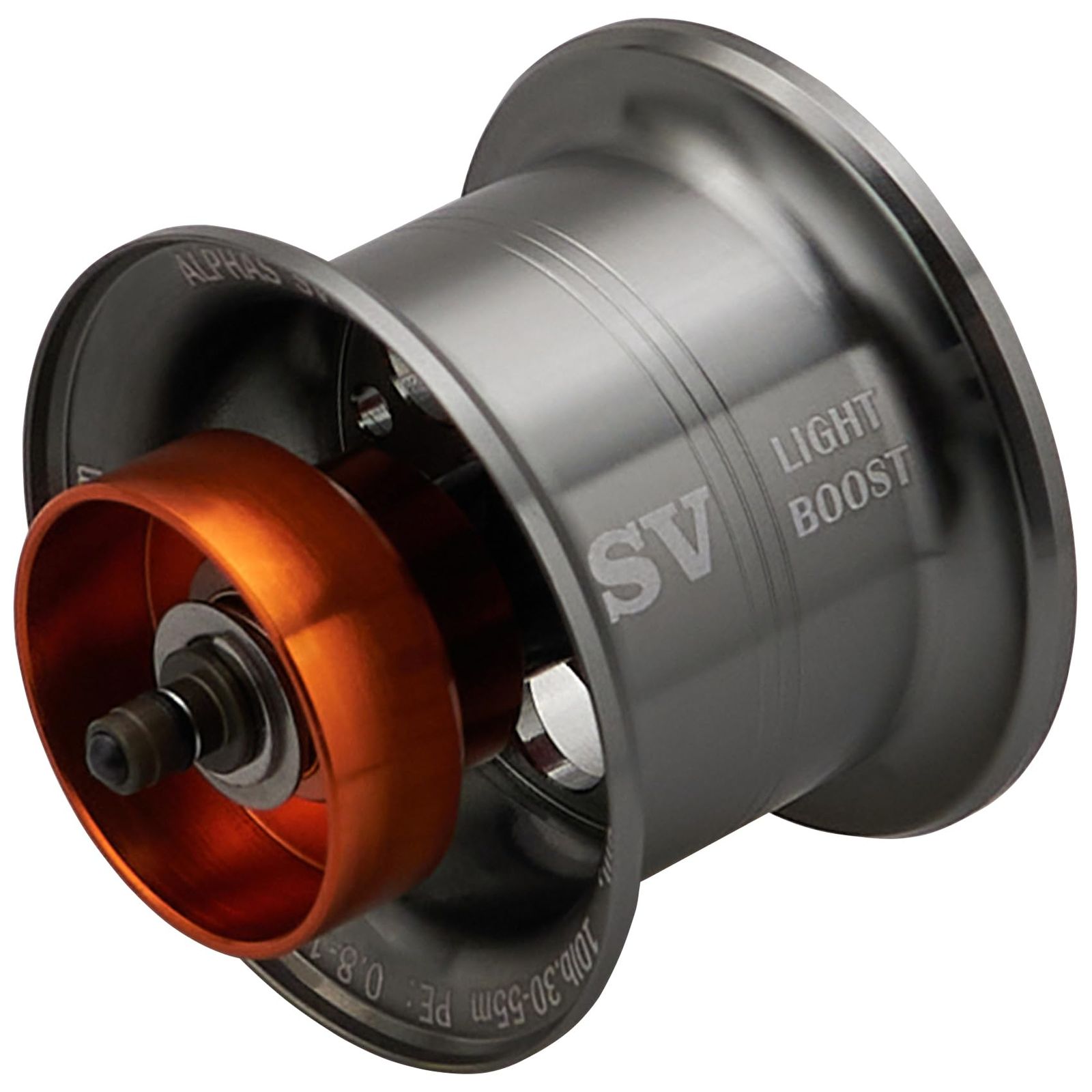HEIGHTEN リール スプール アルファス 専用 2段階可動 32mm 浅溝 800S ダイワ(DAIWA) 21 22 ALPHAS SV TW ベイトリール 替えスプール (ガンメタル) (1093)
