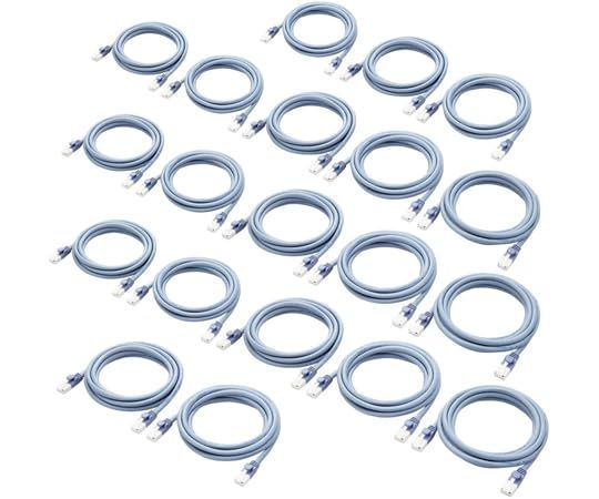 新品 エレコム LANケーブル CAT6準拠 EU RoHS指令準拠 爪折れ防止 簡易パッケージ仕様 2m ブルー 20個セット LD-GPT/BU2/RS2