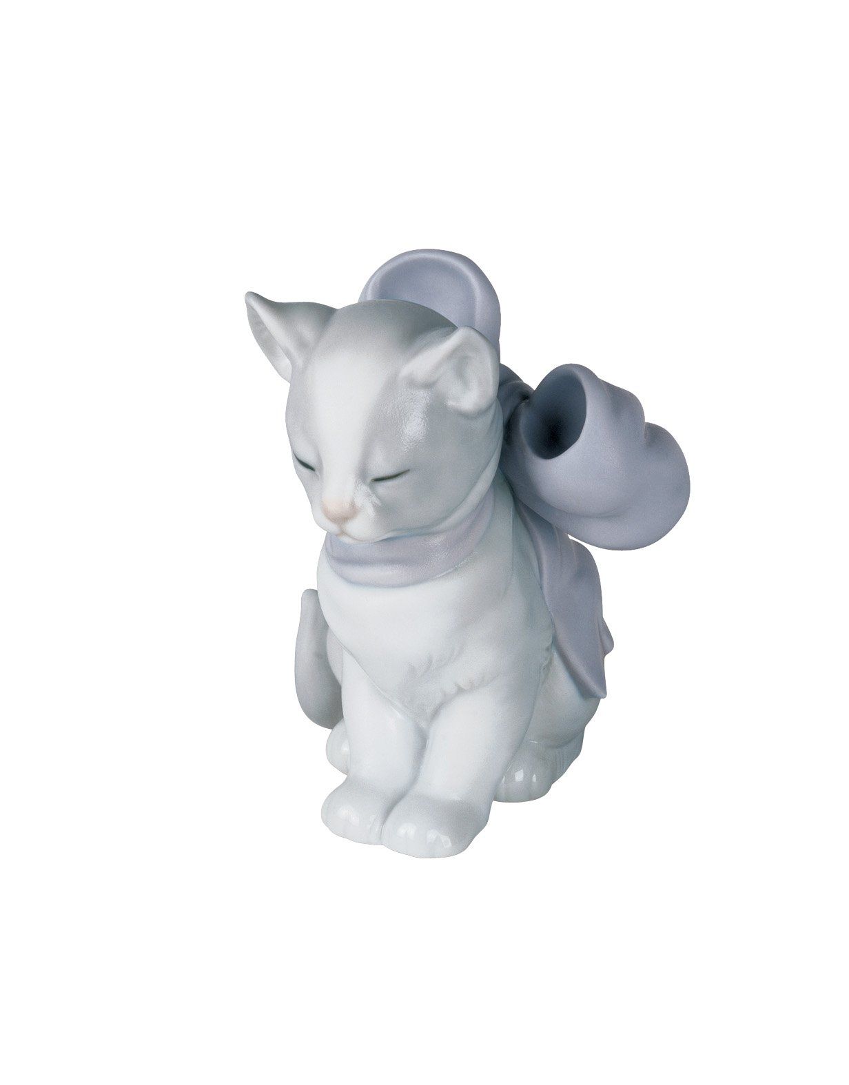 新品 ナオ Nao リヤドロ 人形 リボンの仔猫 02001348