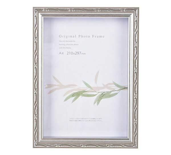 新品 A.P.J. フォルファーボックスフレーム A4サイズ(210×297mm) シルバー