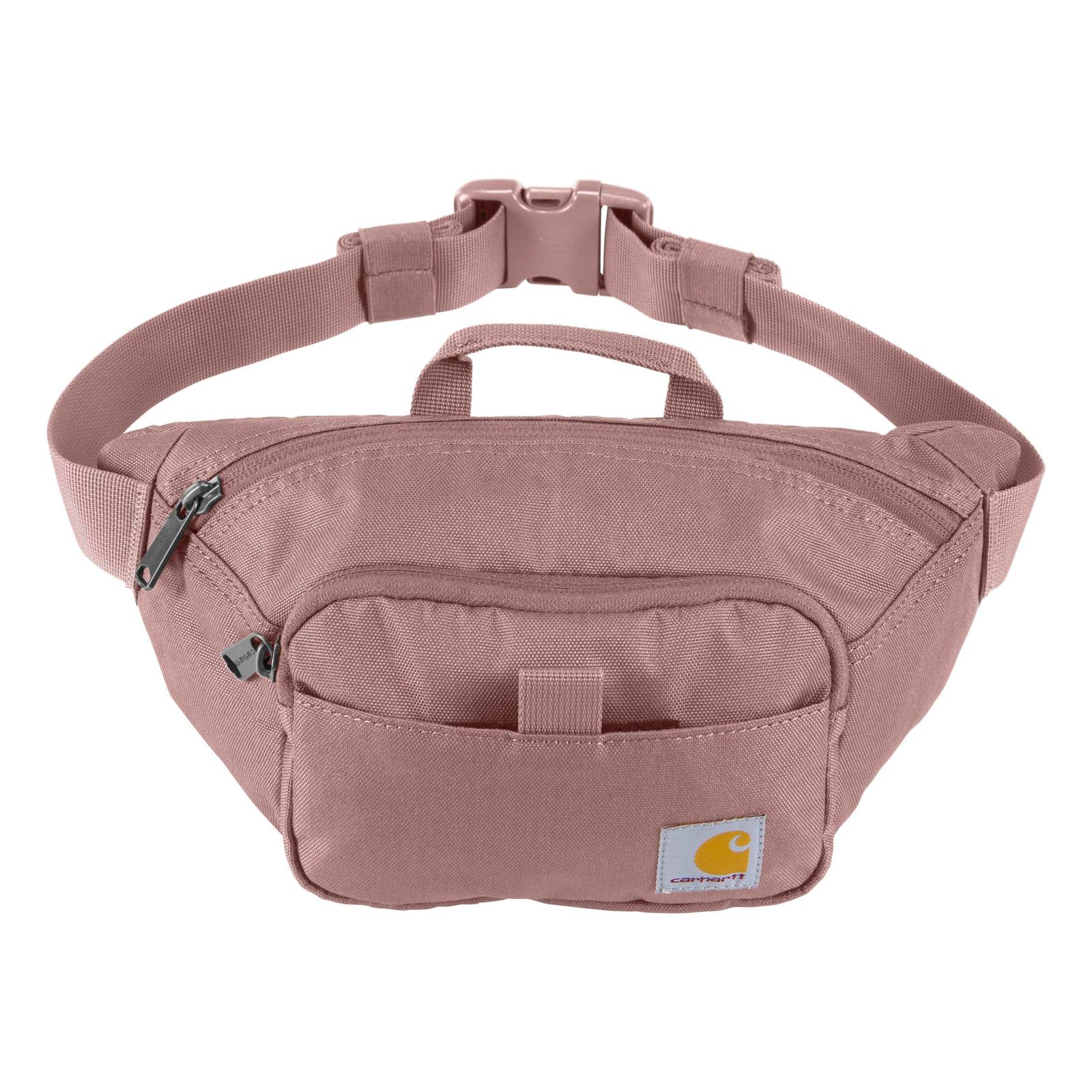 新品 Carhartt クラシック 調節可能 スリングバッグ 丈夫 600デニール 防水 ヒップパック エッセンシャルウエストパック(ローズティント)。 One Size クラシックな調節可能なスリングバッグ、耐久性、600デニールの防水ヒップパック。