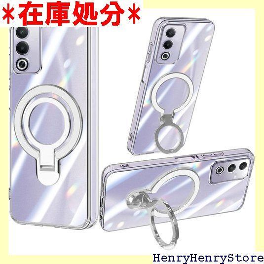 OPPO A3 5G / OPPO A3 Pro 5G ケース クリア リング付き 縦横両対応 TPU ソフト 耐衝撃 スマホ ケース OPPO A3 Pro 5G 透明 軽量 薄型 スタンド機能 保護カバー 2978