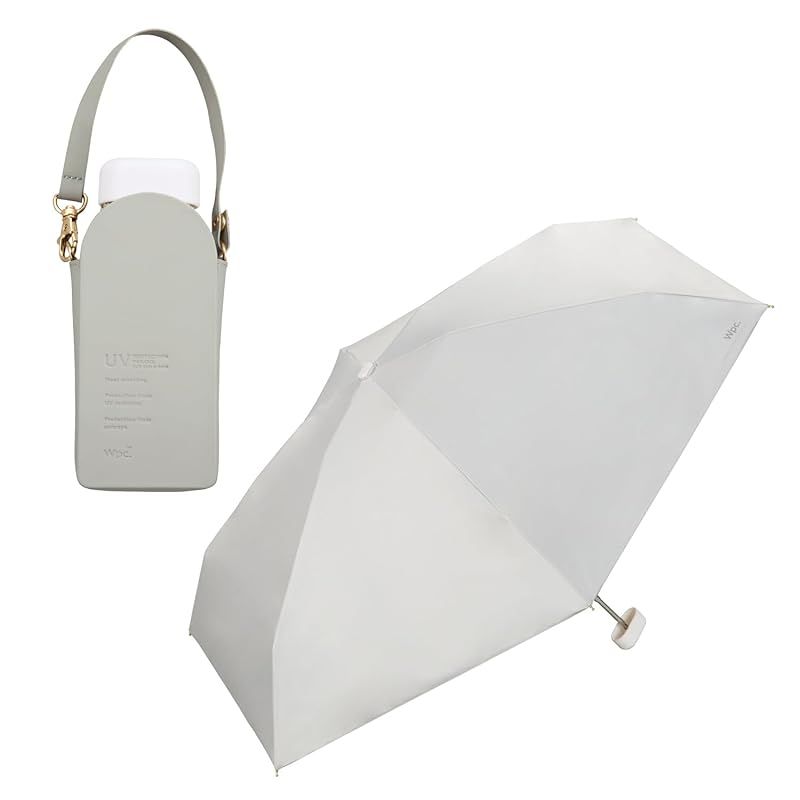 【新品】 【2025】Wpc. 日傘 遮光ポシェットタイニー グレー ≪遮光率100%/UVカット率100%/・UPF50＋/遮熱/晴雨兼用≫ 折りたたみ傘 通勤 通学 旅行 オシャレ 可愛い 女性 レディース 801-16896-102