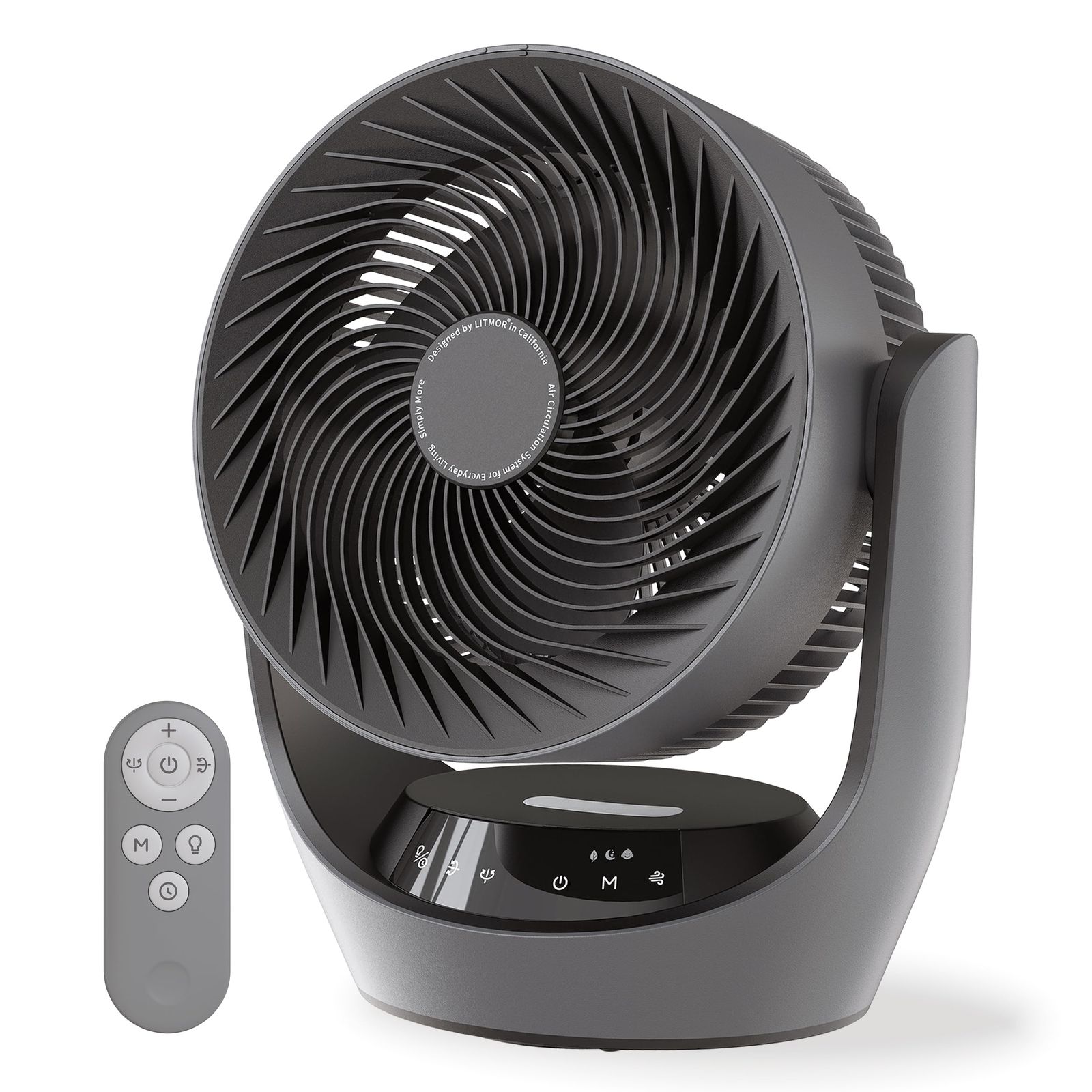【新品】サーキュレーター 静音 22dB DCモーター 360度首振り 30畳 充電式 コードレス 扇風機 バッテリー搭載 首振り 角度設定 4モード 9段階風量 タイマー リモコン付き 強力 冷房 パワフル送風 空気循環 DC 省エネ 常夜 3f208ed2