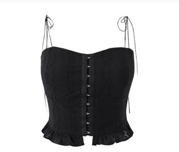 タグ ノットユアローズ ビスチェ スリーブ Lace bustier sleeveless