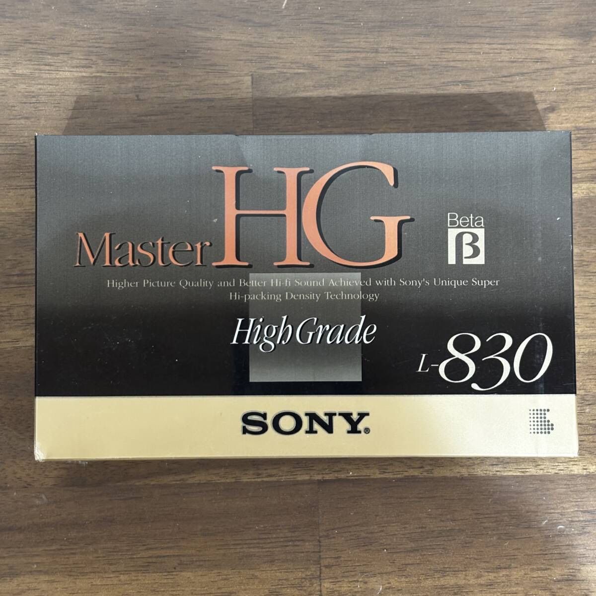 SONY ソニー ベータ ビデオテープ 2L-500MHGB ×5パック / L-830MHGB ×2
