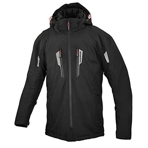 コミネ(KOMINE) バイク用 ジャケット JK-620 ストレッチャブルポップアップWPオーバージャケット Black Lt 8d816566