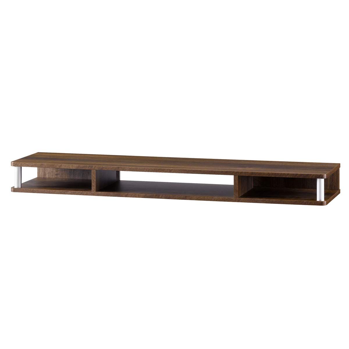 朝日木材加工(Asahiwood) テレビ台 【正規品】ちょい足しラック 49型 ブラウン 幅110×奥行29×高さ10.5cm 完成品 AS-110CT-DBY 4b40ddb5