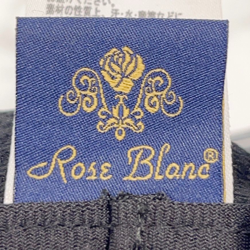 芦屋ロサブラン Rose Blanc サーフハット 100%遮光 ブラック 黒 黒色