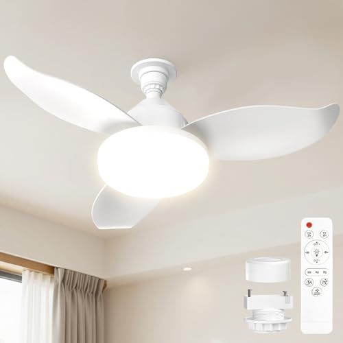 【新品】SUKITEN シーリングファンライト LED 【2026 限定モデル・3重のセーフティ構造・大風量】Φ63.5cm 正逆回転 38W 3500lm 抜け止め構造の羽根 DCモーター 静音 無段階調光調色 壁スイッチメモリー機能 タイ 1bb32baf