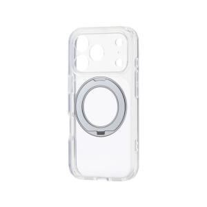 【新品・5営業日で発送】ELECOM エレコム iPhone17Pro／ハイブリッド／極限／MAGKEEP／シルバー(PM-A25CMGSTKSV)