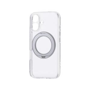【新品・5営業日で発送】ELECOM エレコム iPhone16／ハイブリッド／極限／MAGKEEP／シルバー(PM-A24AMGSTKSV)