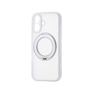 【新品・5営業日で発送】ELECOM エレコム iPhone16／ハイブリッド／極限／MAGKEEP／ホワイト(PM-A24AMGSTKMWH)