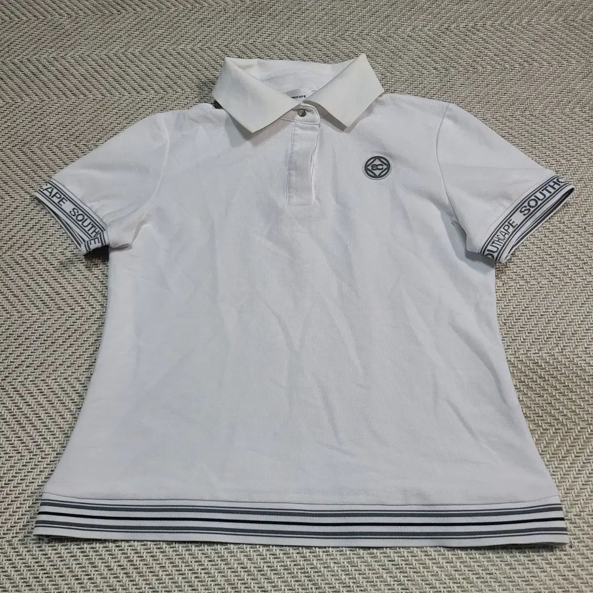 M)SOUTH CAPE 白 カラーTシャツ