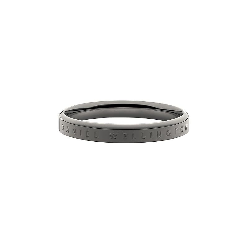 【公式ショップ/刻印入り/正規品】 ダニエルウェリントン Classic Ring Anthracite Grey クラシック リング スペースグレイ ペア指輪 金属アレルギー対応 メンズリング シンプル デラックス ジュエリー 贈り物 プレゼント