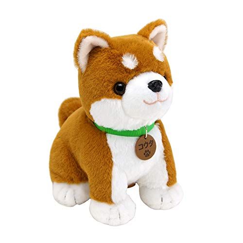 ☆新品☆大人向け 音声認識 ぬいぐるみ 【 しばいぬコウタ バンダナ付き】 高齢者でも操作は簡単。プレゼントに最適 電話サポート 3d719d3e