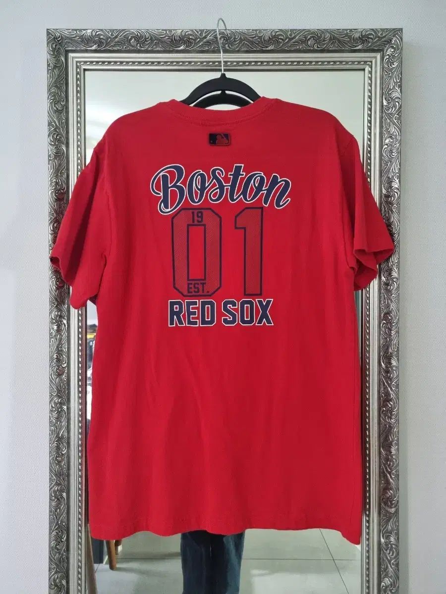 (F&F 正規品) MLB ボストン レッドソックス 刺繍 ビックロゴ Tシャツ 105 5,247円