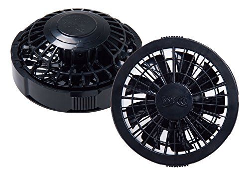 【新品】FAN2200B 空調服 ﾜﾝﾀｯﾁﾌｧﾝ ﾌﾞﾗｯｸ(2個入) 6ecfec24