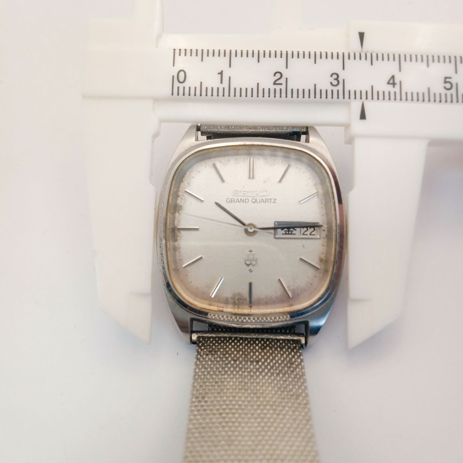 稼働 良品】0522-2 SEIKO GRAND QUARTZ セイコー グランドクォーツ 
