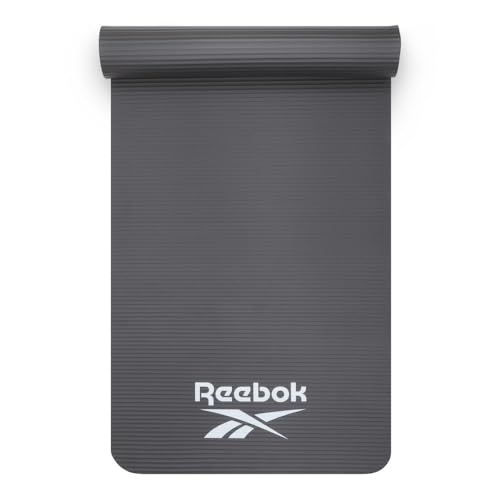 Reebok(リーボック) トレーニングマット 7mm 10mm 15mm ヨガマット フィットネス ヨガ ピラティス エクササイズ マット 厚め 幅広 防音mn 87008168