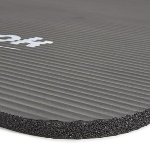 Reebok(リーボック) トレーニングマット 7mm 10mm 15mm ヨガマット フィットネス ヨガ ピラティス エクササイズ マット 厚め 幅広 防音mn 87008168