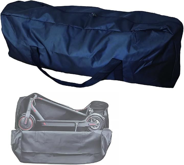 ZERONOWA Electric Kickboard Storage Bag Waterproof Lightweight Carrying Bag Foldable (Black)