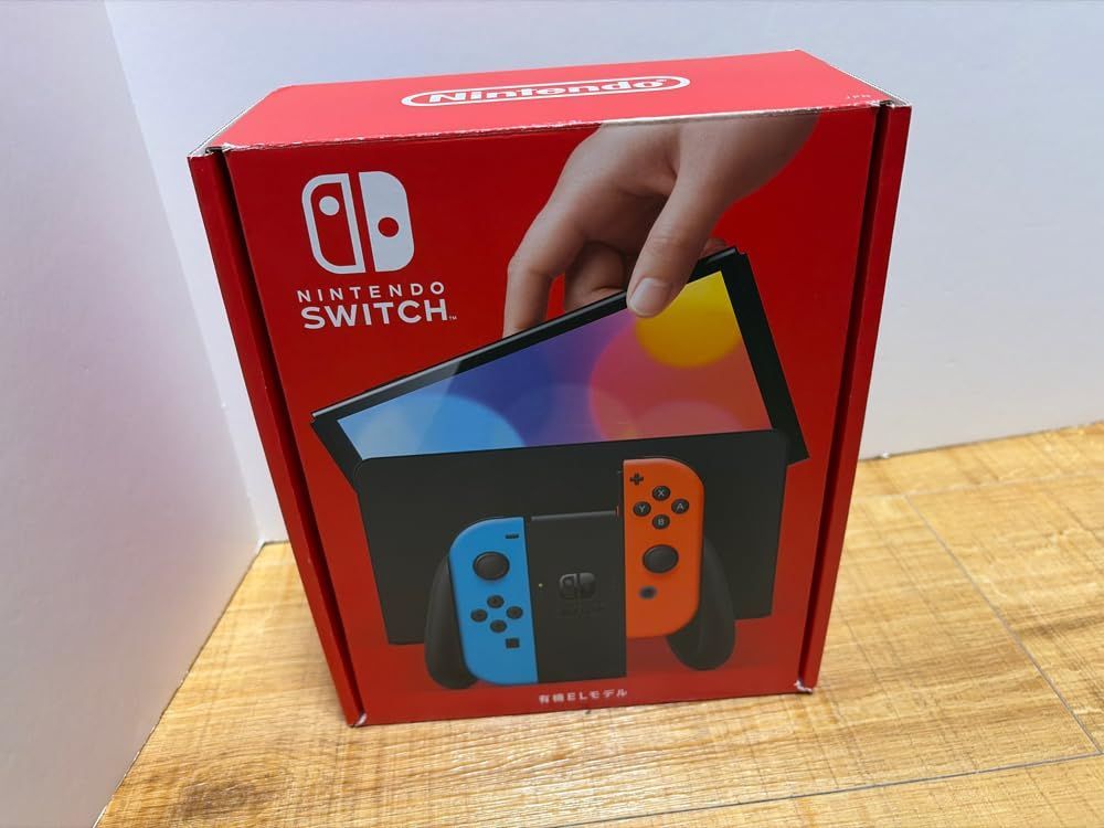 Nintendo Switch（有機ELモデル） ネオンブルー/ネオンレッド 完品