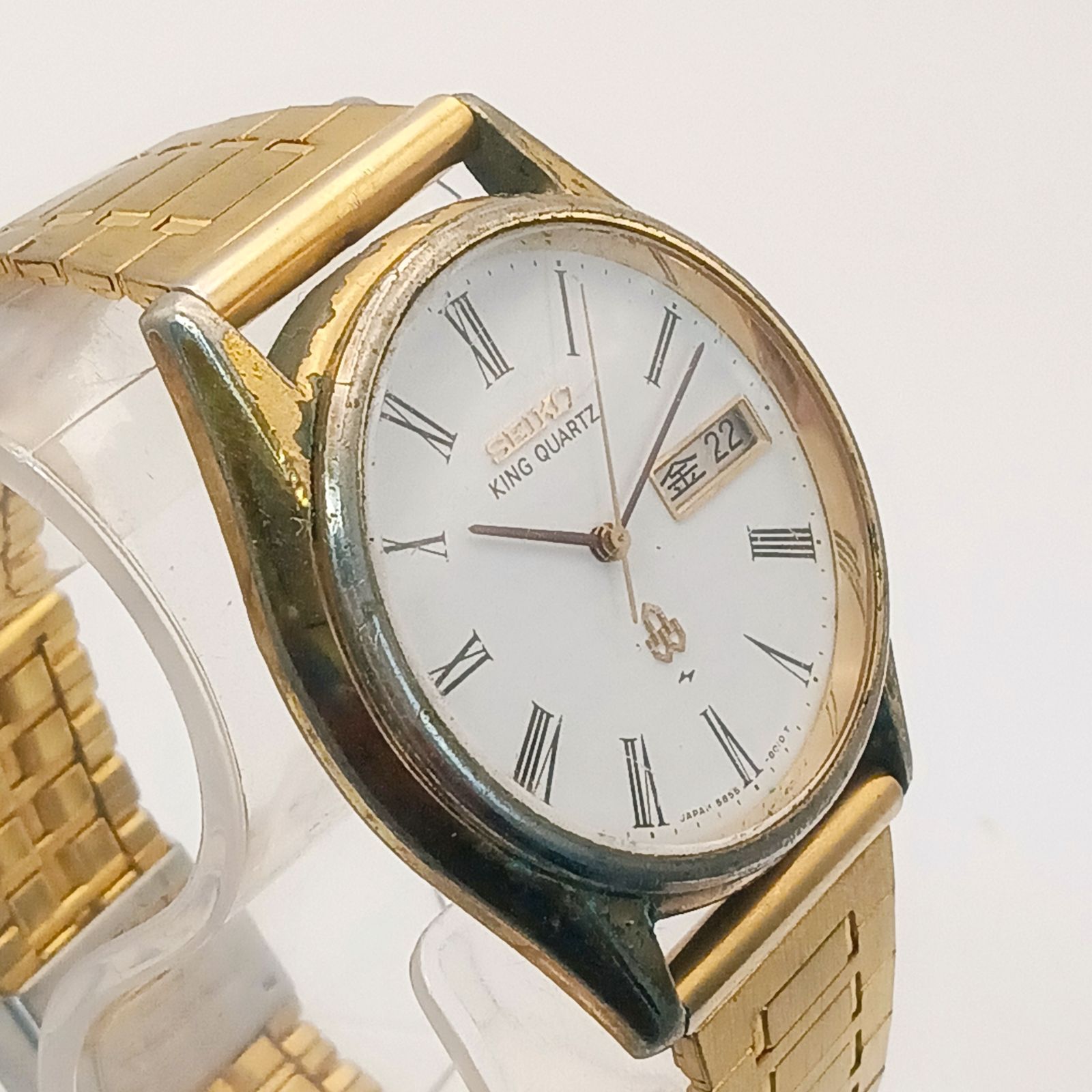 セイコー SEIKO KING QUARTZ キングクォーツ 稼働 ○ セイコーキング
