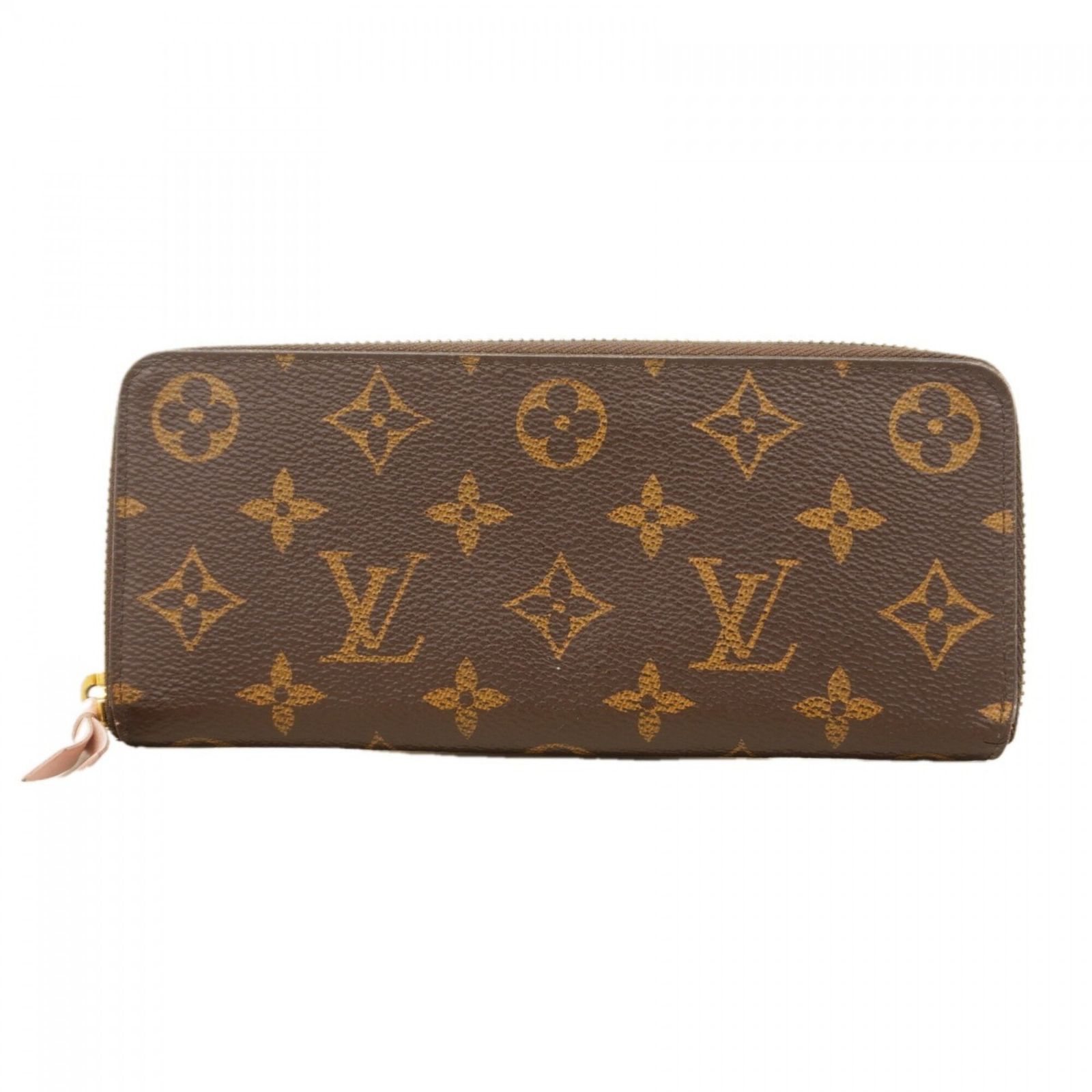 ルイ・ヴィトン(Louis Vuitton) ルイ・ヴィトン 長財布 モノグラム ポルトフォイユクレマンス M61298 ローズバレリーヌ レディース