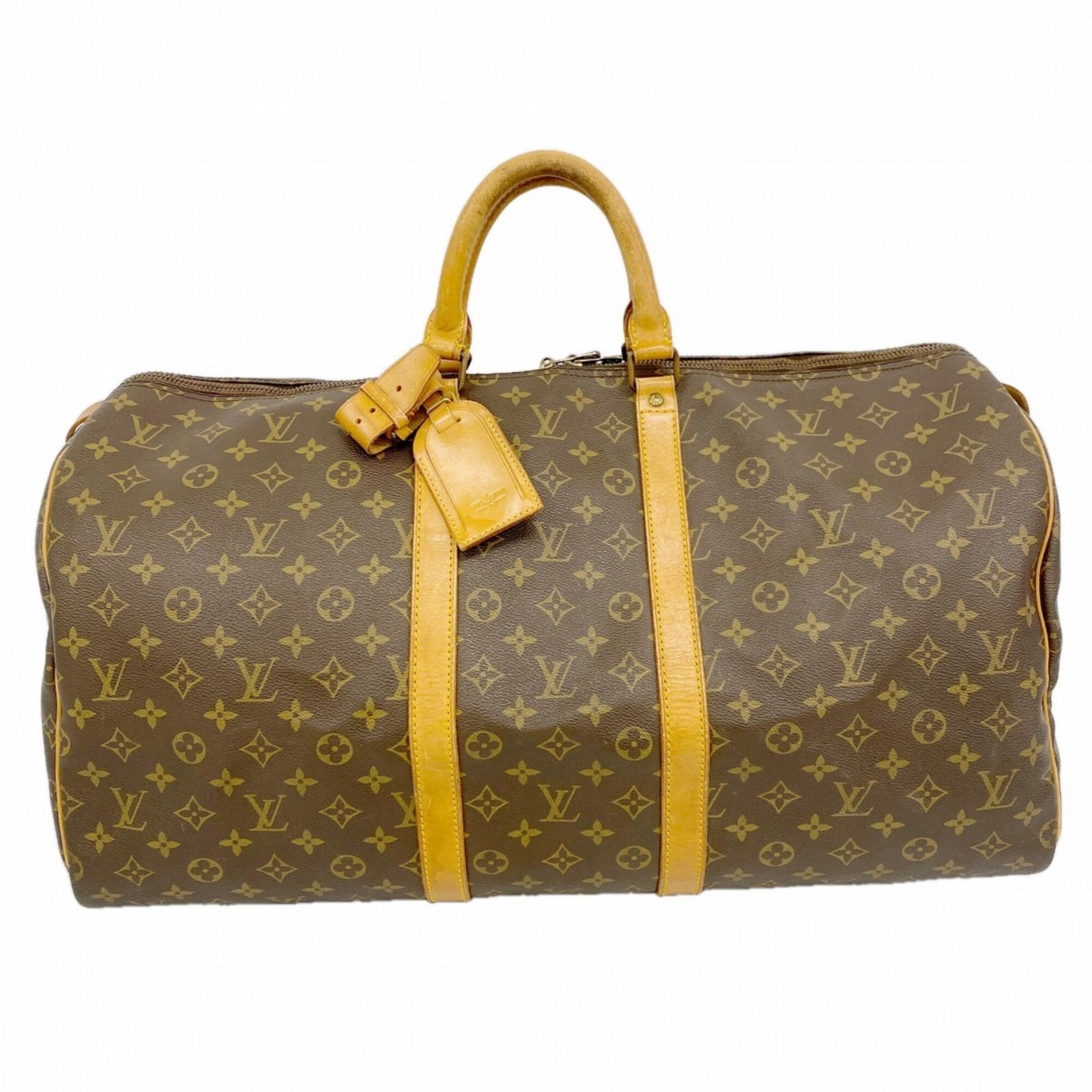 ルイ・ヴィトン(Louis Vuitton) ルイ・ヴィトン バッグ・ボストンバッグ モノグラム キーポル55 M41424 ブラウンメンズ レディース