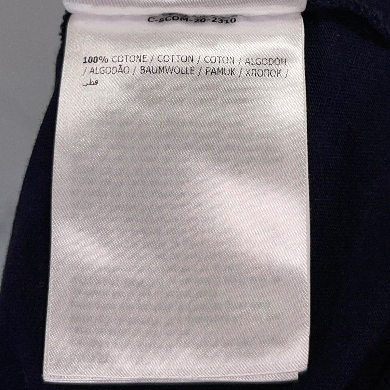 MONCLER モンクレール MAGLIA T-SHIRT M/LUNGA 長袖Tシャツ ロンT ロングスリーブ カットソー 刺繍ロゴ ワッペンロゴ プリントロゴ コットン 綿 ネイビー Lサイズ MONCLER モンクレール MAGLIA T-SHIRT M/LUNGA 長袖Tシャツ ロンT ロングスリーブ カットソー 刺繍ロゴ ワッペンロゴ プリントロゴ コットン 綿 ネイビー Lサイズ