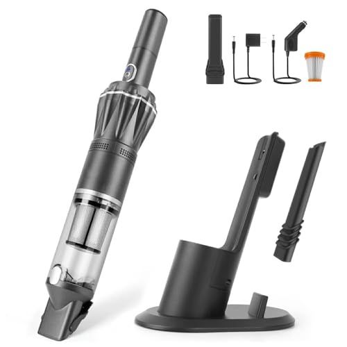 【超軽量500gx充電スタンド付き】Yadea K12 ハンディクリーナー コードレス ハンディ掃除機 15kPa強力吸引 ハイパワー 軽量 充電スタンド付き ブラシレスモーター 車用掃除機 キーボード掃除/車内清掃/家具/家庭用 国内発送 0dd5f391