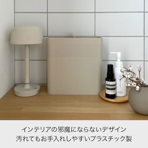 ライクイット (like-it) 収納ケース 洗面でも使いやすい メイクボックス 鏡付き 約幅11x奥21x高23cm ホワイト 日本製 コンパクト 持ち運びできる 幅11? 鏡付き 時短メイクas 49eaafca ライクイット (like-it) 収納ケース 洗面でも使いやすい メイクボックス 鏡付き 約幅11x奥21x高23cm ホワイト 日本製 コンパクト 持ち運びできる 幅11? 鏡付き 時短メイクas 49eaafca